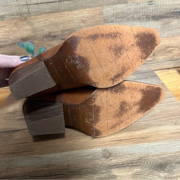 Vintage Havana women’s Patron leather ankle boots pointy toe size 8.5 - Picture 8 of 10